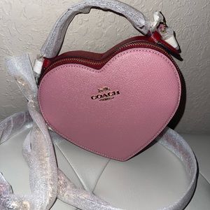 Coach Heart Crossbody (Colorblock)